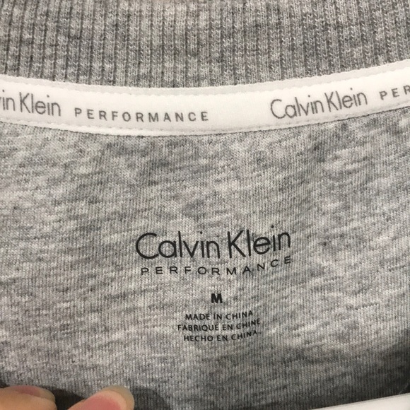 CALVIN KLINE Performance Logo Cropped Top - Picture 2 of 3